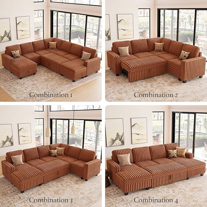 Belffin Modular Sectional Storage Chaise Module