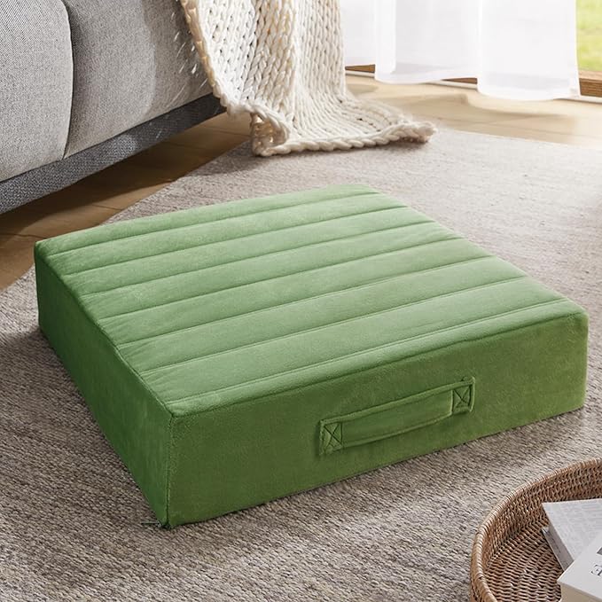 Codi Floor Cushions for Adults, Large Meditation Pillows