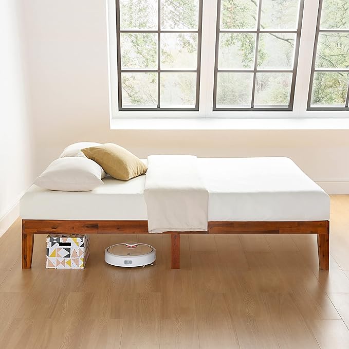 Mellow Naturalista Classic 12 Inch Solid Wood Platform Bed