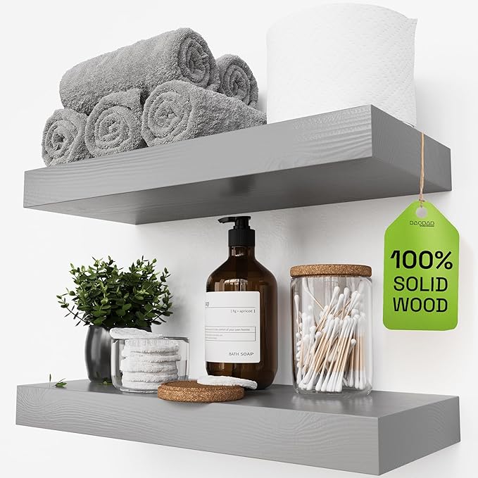 BAOBAB WORKSHOP Wood Floating Shelves