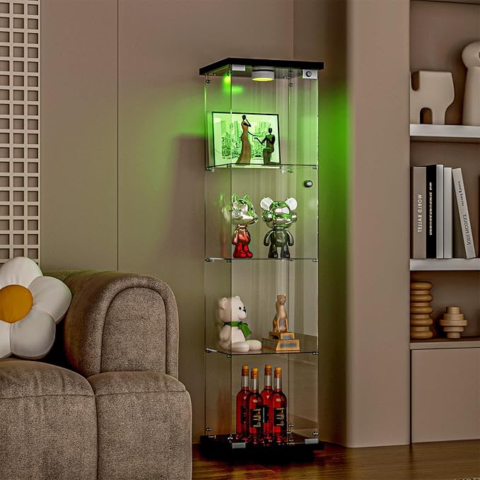 FANYUSHOW Glass Display Cabinet