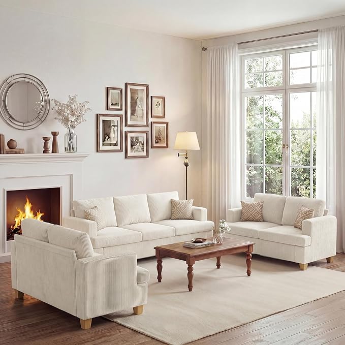 Apicizon 89'' 3-Seat Sofa Couch