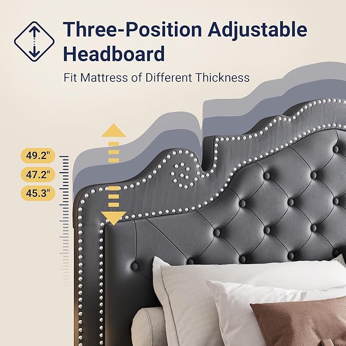 Allewie Full Size Bed Frame