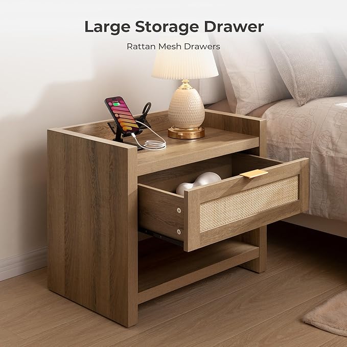 SICOTAS Night Stand Set of 2 Nightstands