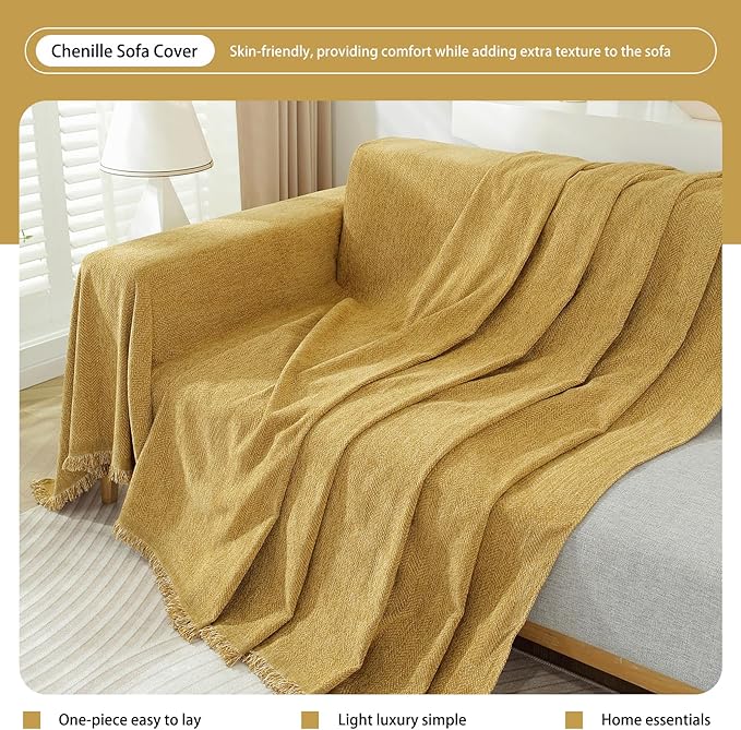DREAMINGO Modern Minimalism Couch Cover