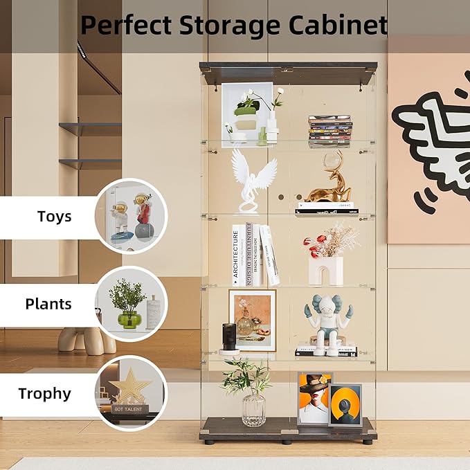 Beauty4U Glass Display Cabinet