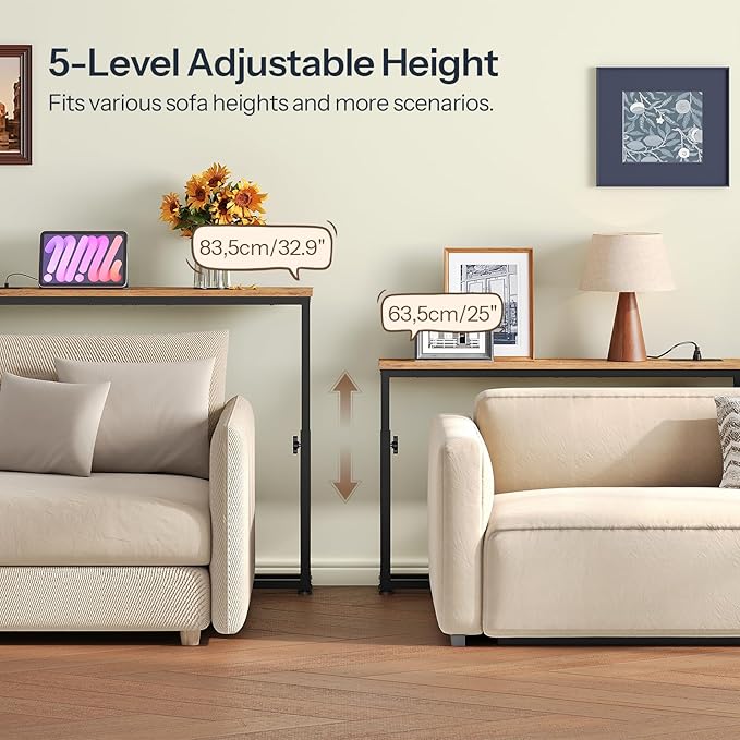 HOOBRO Narrow Console Table