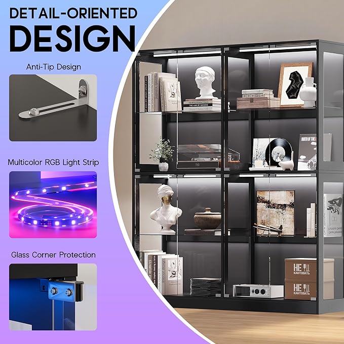 AMERLIFE RGB Display Cabinet