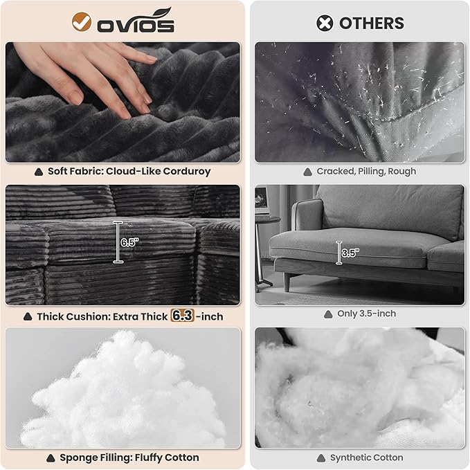 ovios 32.7 inches Middle Seat Module