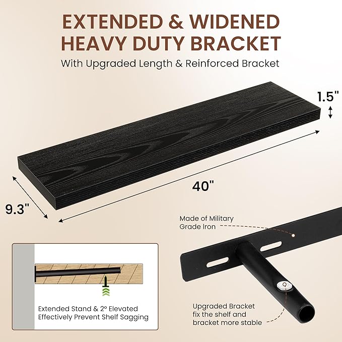 Dreamland 40 Inches Floating Shelves