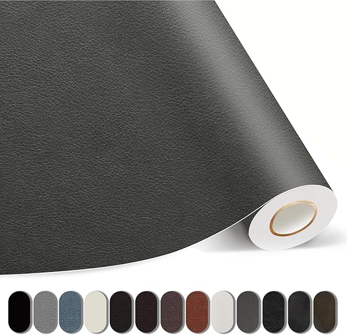 Kangshoon Leather Repair Patches, 17X158 Inch Self-Adhesive Leather Repair Tape
