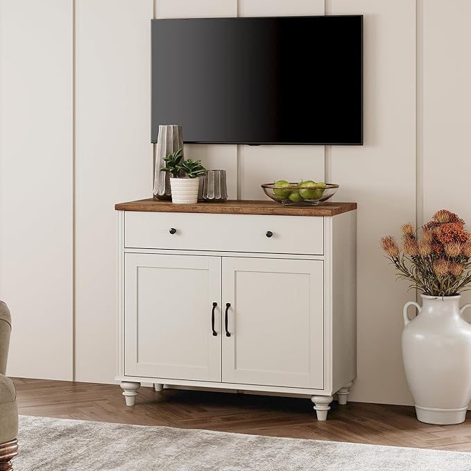 WAMPAT TV Stand for 43 inch TV