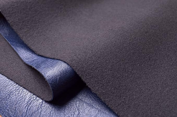 Wento Thick 2 Yard Faux Leather Fabric Soft Skin Grain PU Leather