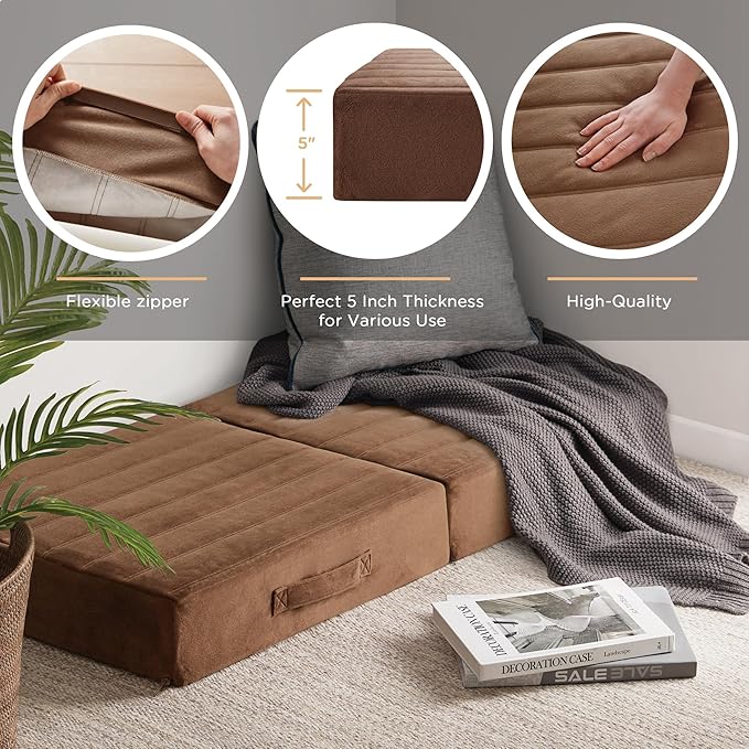 Codi Large Floor Pillow, Meditation Cushions