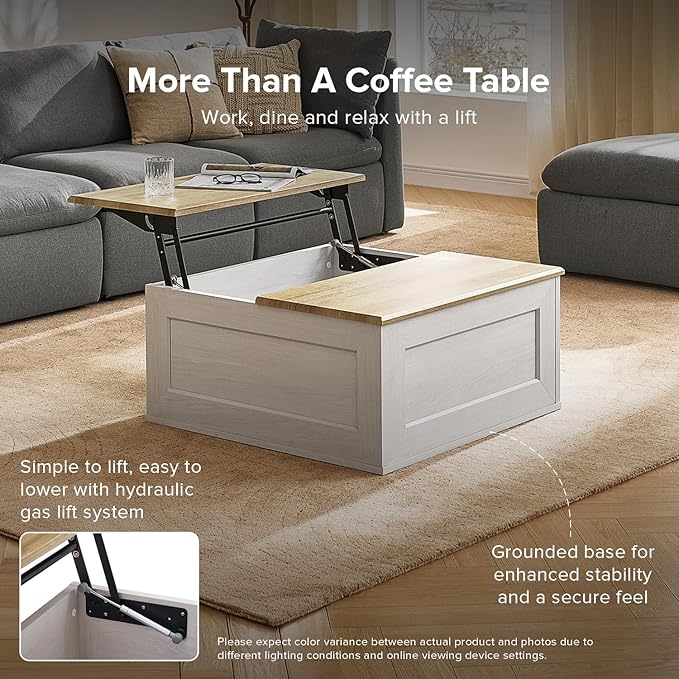 mopio Blake Lift Top Coffee Table
