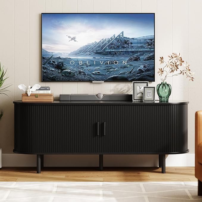 ONBRILL 55" TV Stand with Power Outlet
