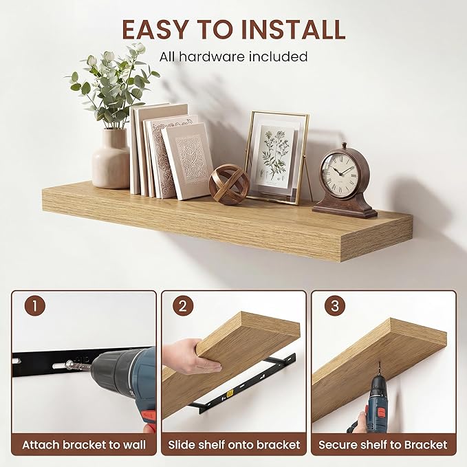 Dreamland 48 Inches Floating Shelves