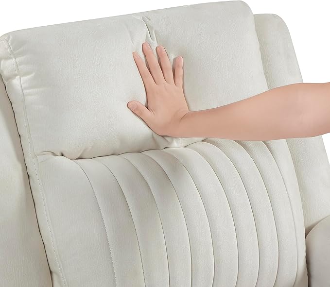 Lexicon Manual Double Reclining Loveseat, Polished Microfiber Manual Wall