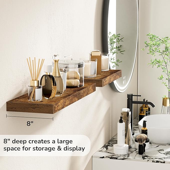 Fun Memories 24 Inch Floating Shelves