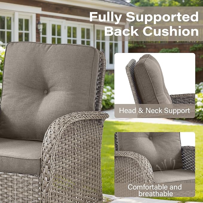 Belord 5 Pieces Patio Furniture Set