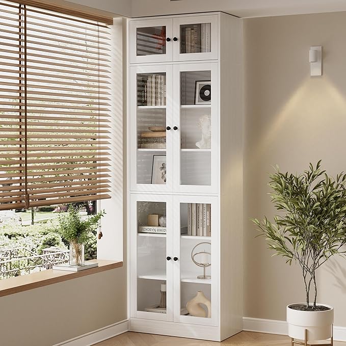 TUSY 85.5" Modern Tall Bookcase