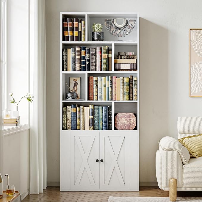 IRONCK Book Shelf, Tall Bookshelf