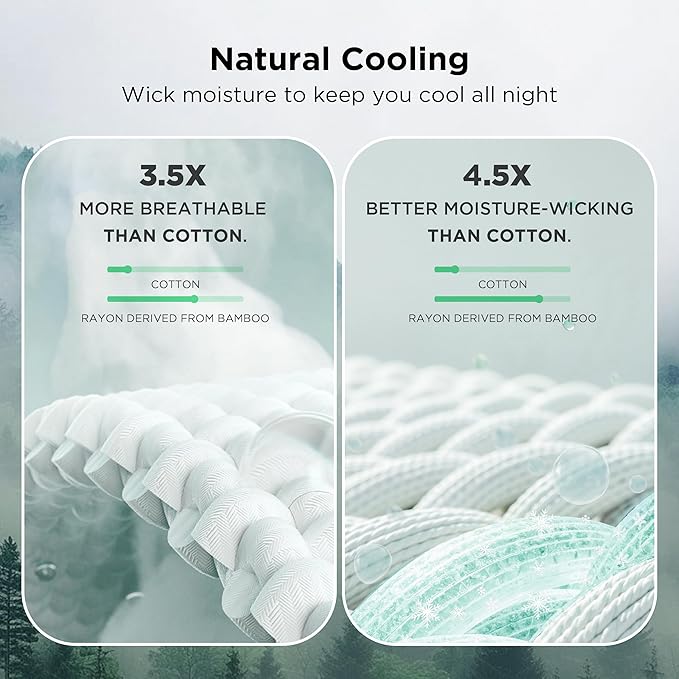 Bedsure Cooling Cotton Waffle Full Size Blanket