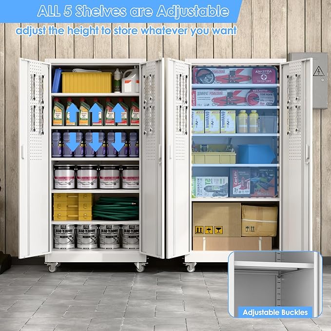 SUXXAN Metal Storage Cabinet