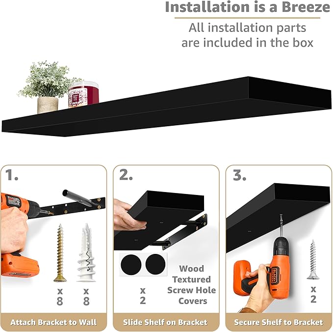 Sorbus Floating Shelves for Wall