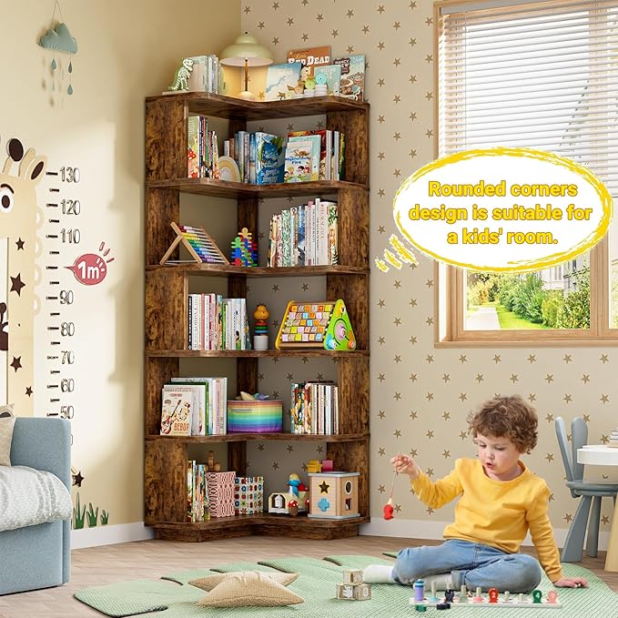 Armocity Corner Book Shelf