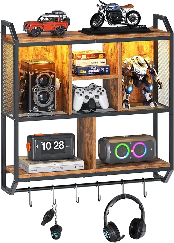 HOOBRO Gaming Floating Shelf