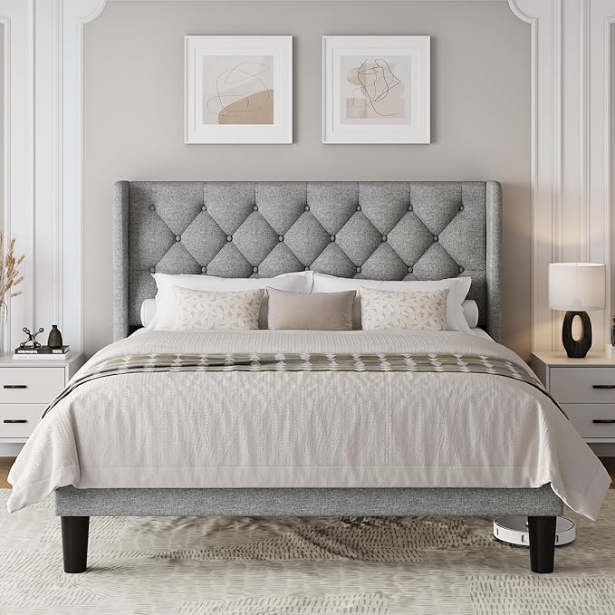 Einhomn Full Size Platform Bed Frame