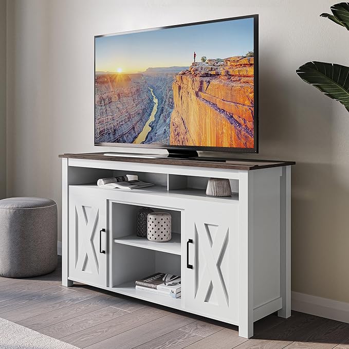 BELLEZE 48" TV Stand, Entertainment Center