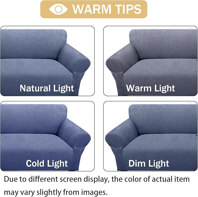 Armchair Slipcover with 1 Pillow Cover