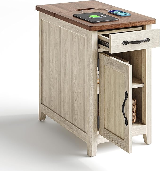 LINSY HOME End Table Set of 2