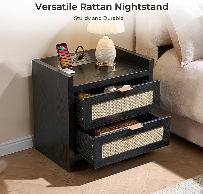 SICOTAS Night Stand Bedside Table
