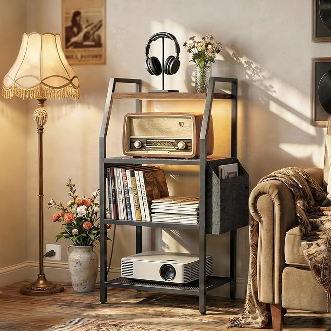 MAHANCRIS 4-Tier AV Media Stand
