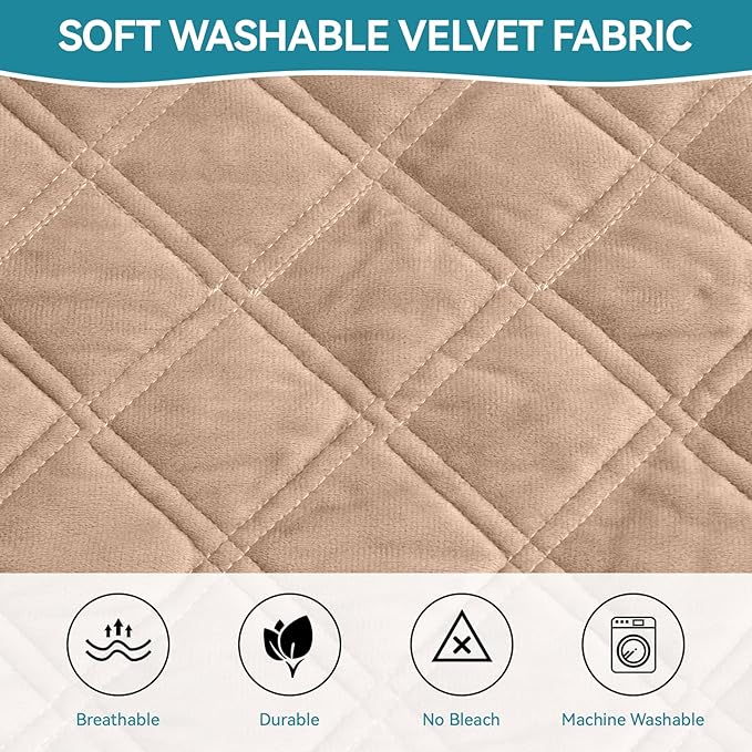 Deep Dream Velvet Couch Cover for Dogs Washable, Sectional Couch Covers