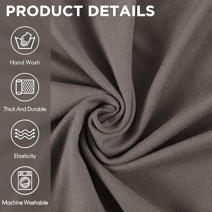 Peryiter 3 Pcs Couch and Loveseat Covers Set Sofa Cover