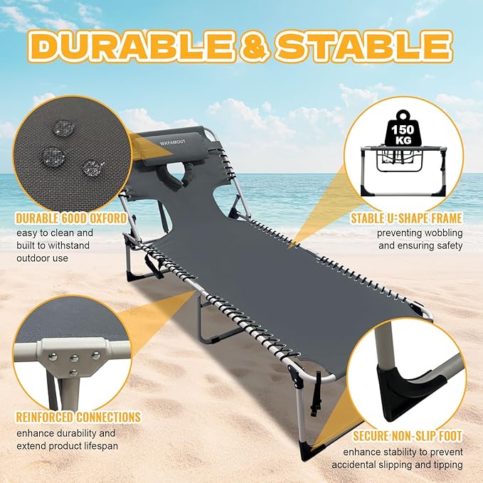 Backpack Sun Tanning Chair