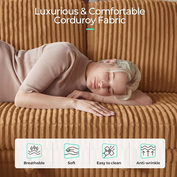 LINSY HOME Sectional Sleeper Sofa