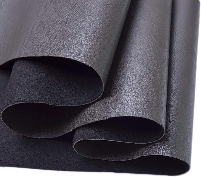 Wento Thick 3 Yard Faux Leather Fabric Soft Skin Grain PU Leather
