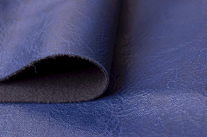 Wento Thick 2 Yard Faux Leather Fabric Soft Skin Grain PU Leather