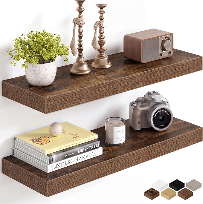 Fun Memories 24Inch Floating Shelves