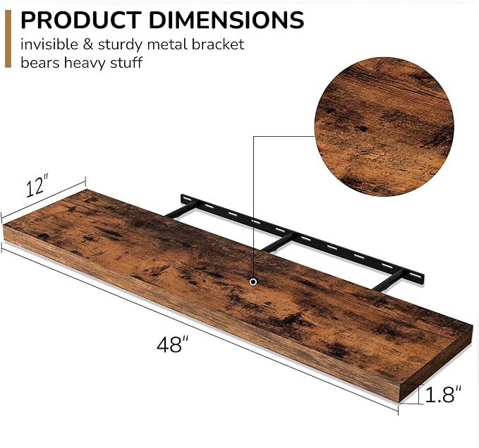Fun Memories Floating Shelves