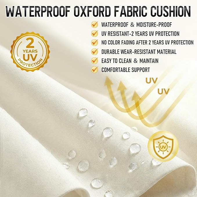 Folding Chaise Lounge Cushion Quick Dry