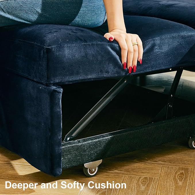 Belffin Modular Sectional Sleeper Sofa Bed