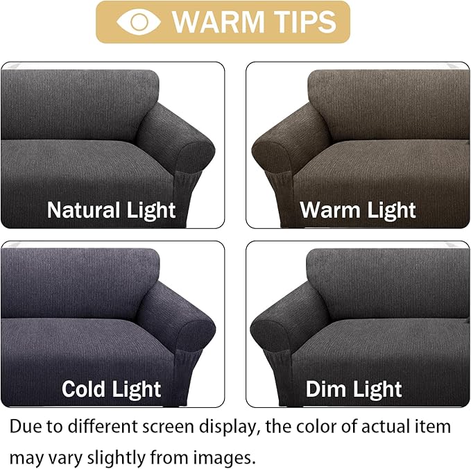 Armchair Slipcover with 1 Pillow Cover