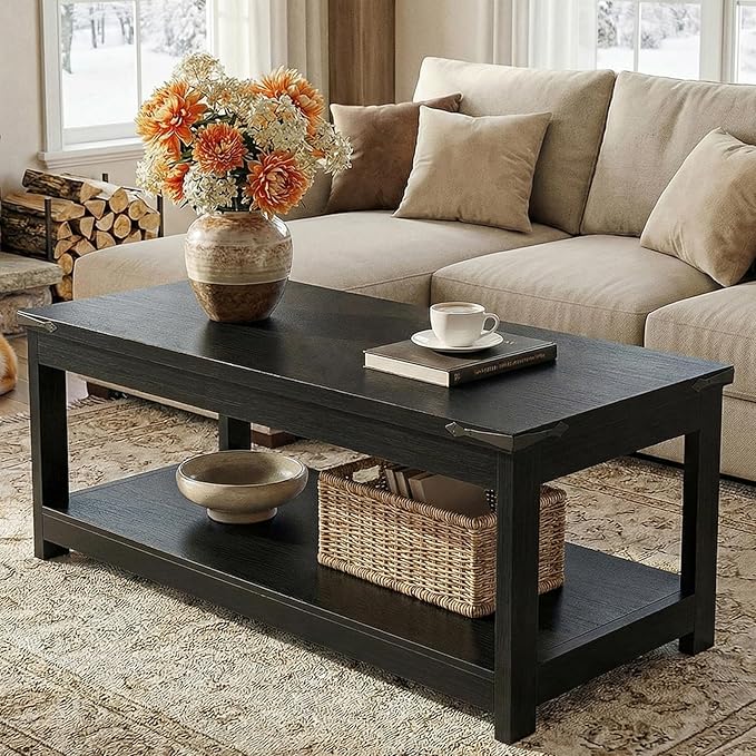 Homieasy 43.3” Rectangular Coffee Table