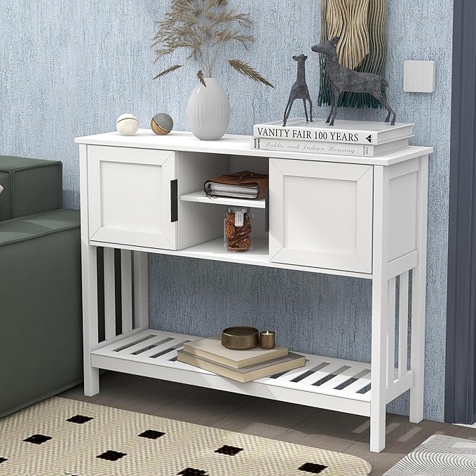 TaoHFE White Console Table